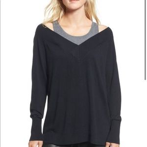 Trouvé Spliced Tank Sweater